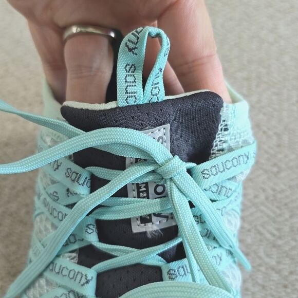 Saucony Versafoam Sway Mint Green Running Shoes - Size 8 - Picture 6 of 12